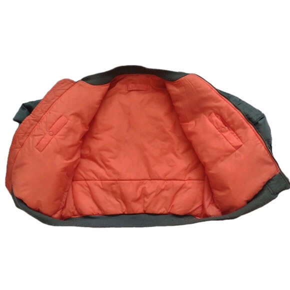 Custom One Off Vintage MA-1 Bomber Flight Jacket ACES AIRFIELD Sz xl Reversible - Picture 4 of 16